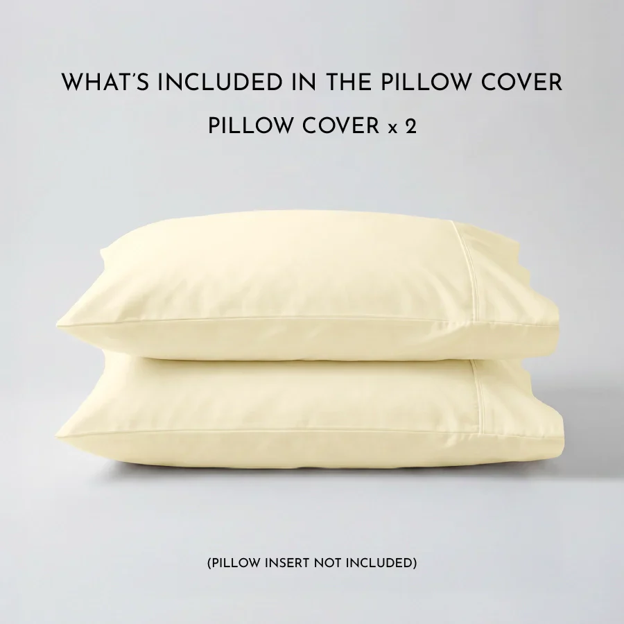 Pillow Cover | 400TC Solid | 100% Cotton | Pack of 2 Pillow Cases - Image 25