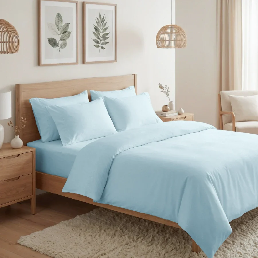Pillow Cover | 400TC Solid | 100% Cotton | Pack of 2 Pillow Cases - Image 9