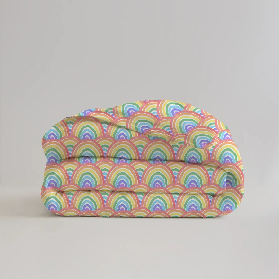 Bedsheet Set | Sunbeam Smiles | 100% Cotton King Size Bedsheet + 2 Pillow Cases - Image 4