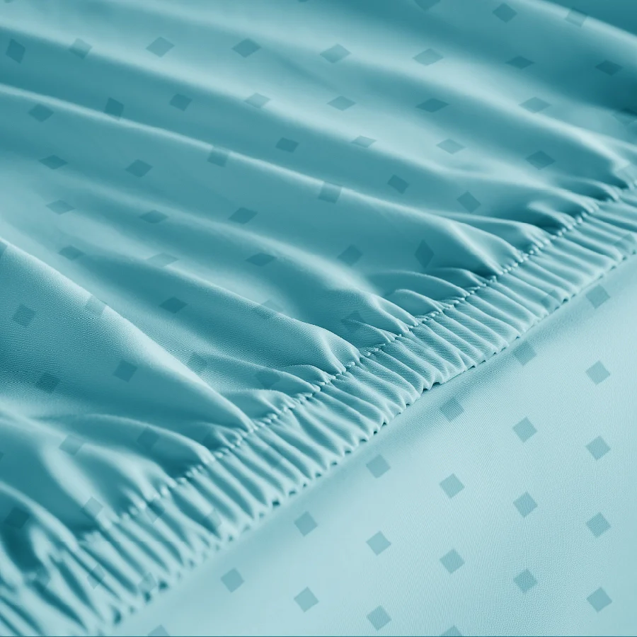 Fitted Bedsheet Set | Swiss Dot | 100% Cotton Bedsheet + 4 Pillow Cases [Sizes: King Bedsheets & Queen/ Double Bedsheets] |  500TC - Image 59