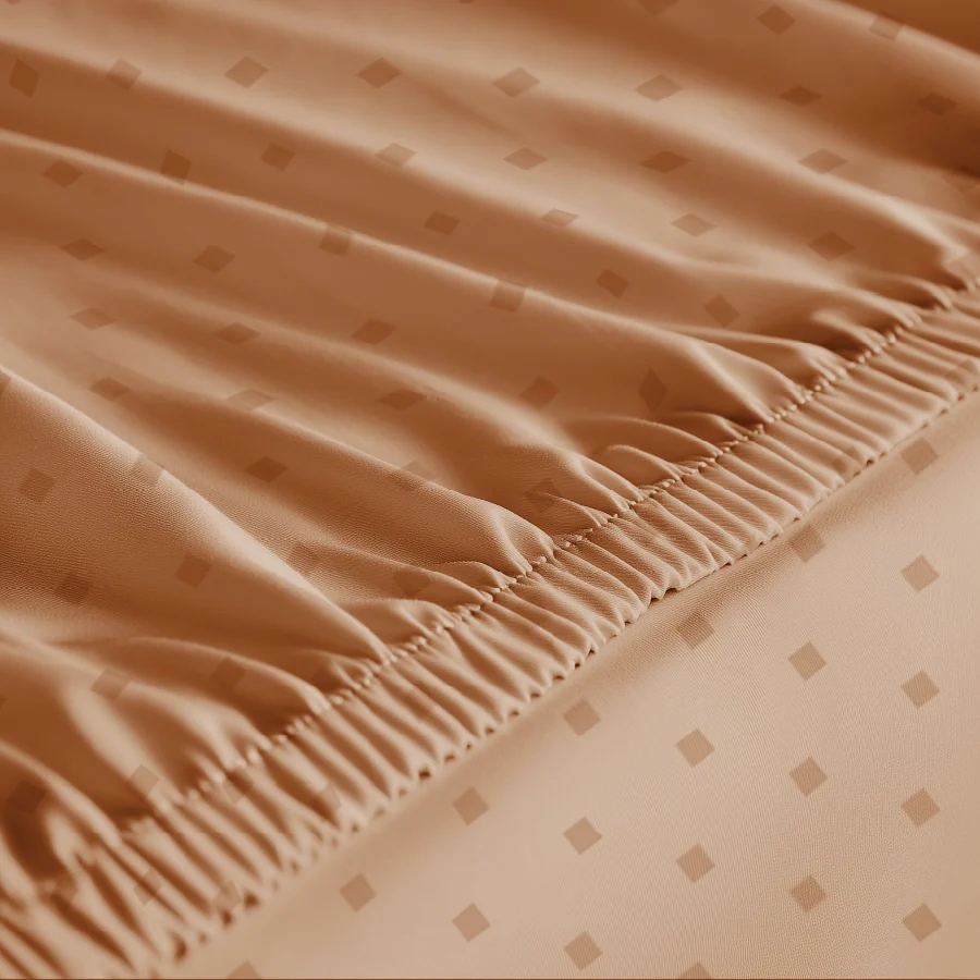 Fitted Bedsheet Set | Swiss Dot | 100% Cotton Bedsheet + 4 Pillow Cases [Sizes: King Bedsheets & Queen/ Double Bedsheets] |  500TC - Image 67